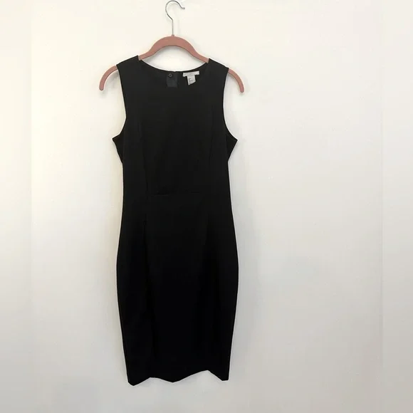 H&M | Dresses | H M Black Pencil Dress Size 62 Please Read Description |  Poshmark
